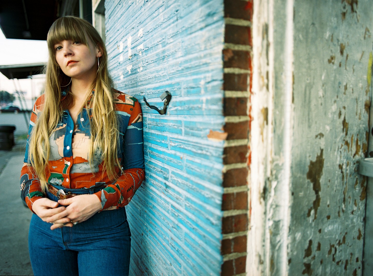 Courtney Marie Andrews Living in a Record against wall