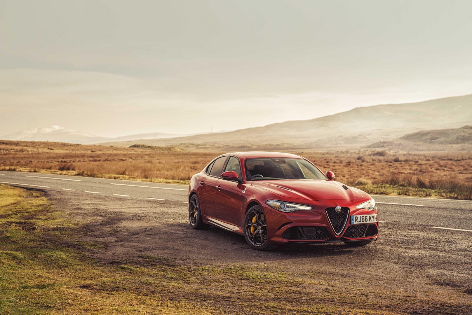 Alfa Giulia Quadrifoglio Track front