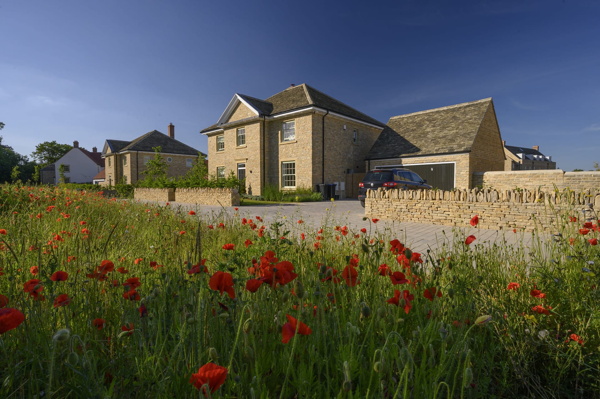 Blenheim Estate Homes Park View development where half of all the new properties are affordable homes