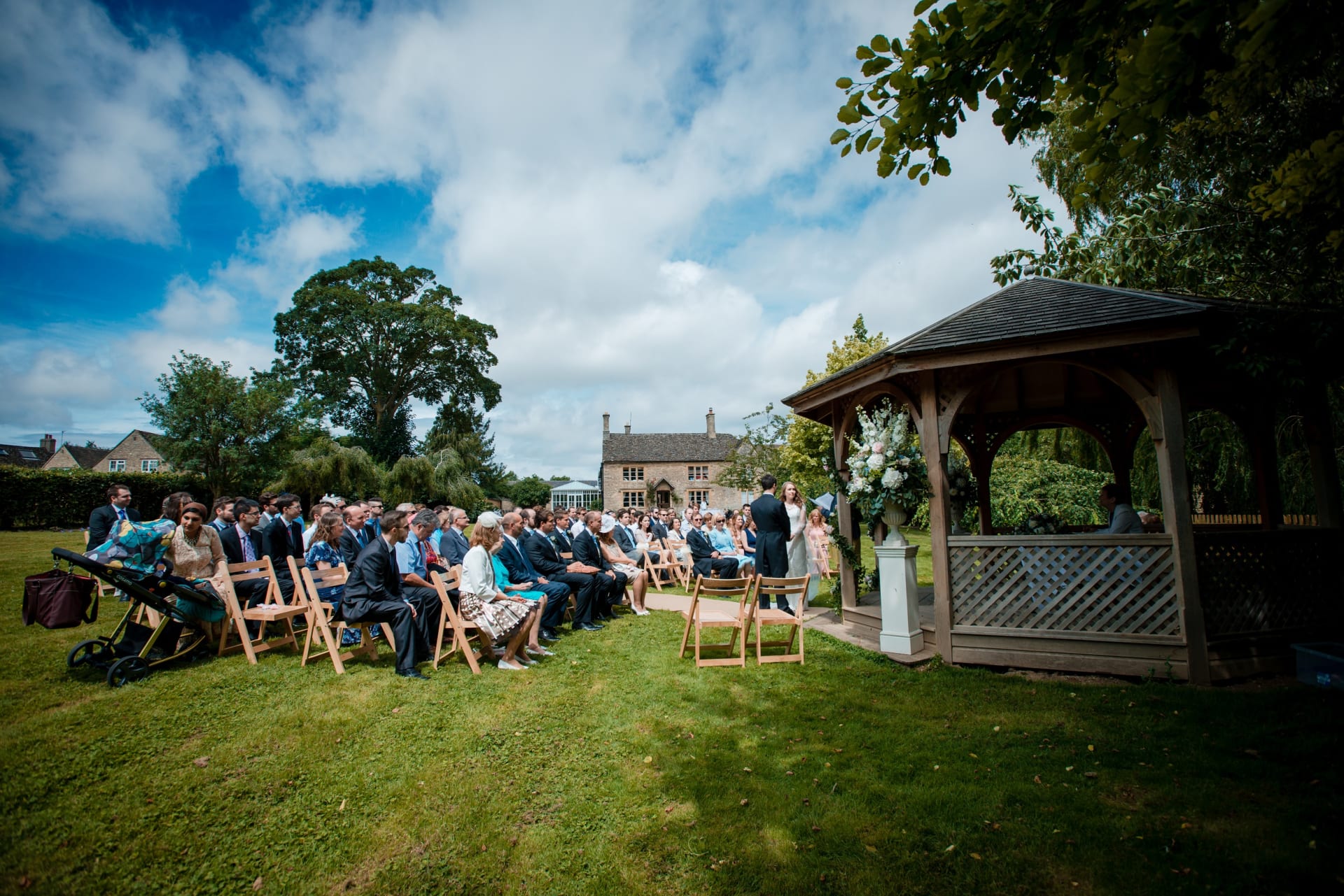 Civil Ceremony on Farmhouse Green M Photo Credit Aimee Kirkham