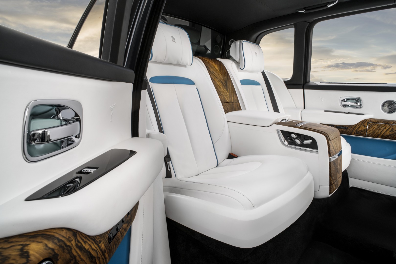 The Ultimate Off Roader Rolls Royce Interior Rear White