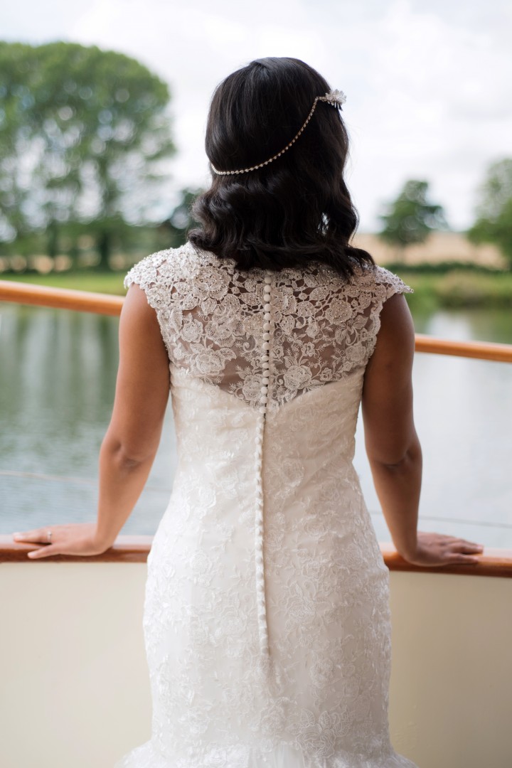 A Drop of Autumnal Glamour Mermaid Gown