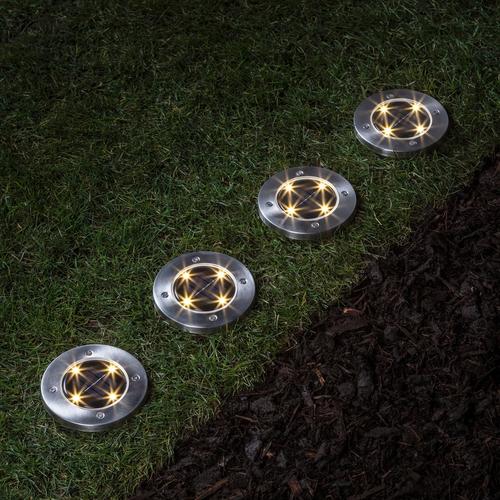 Lights4fun Warm White Solar Path Lights