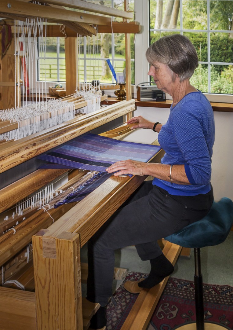 The Thames Mary Lowry Making Scarves