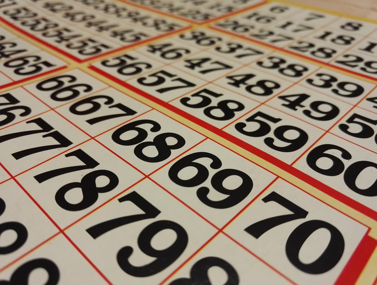 Bingo numbers