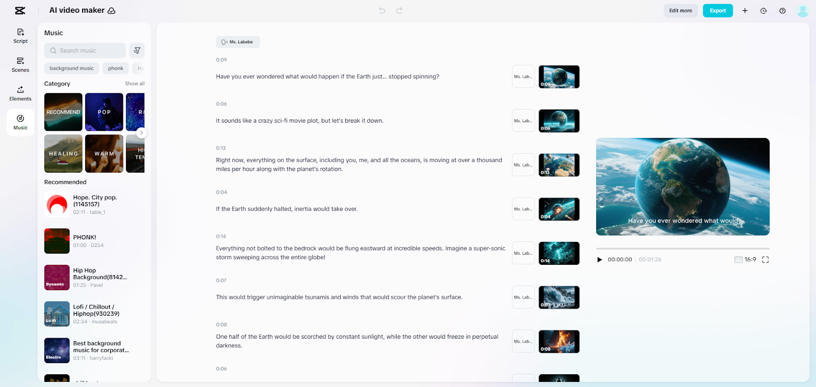 AI Video Maker screenshot