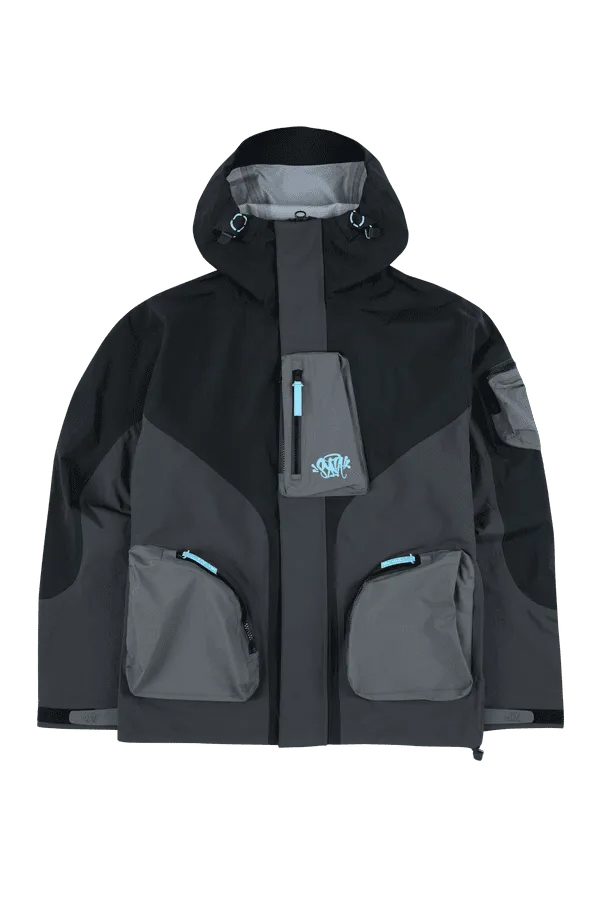 syna tech future jacket in black back copy