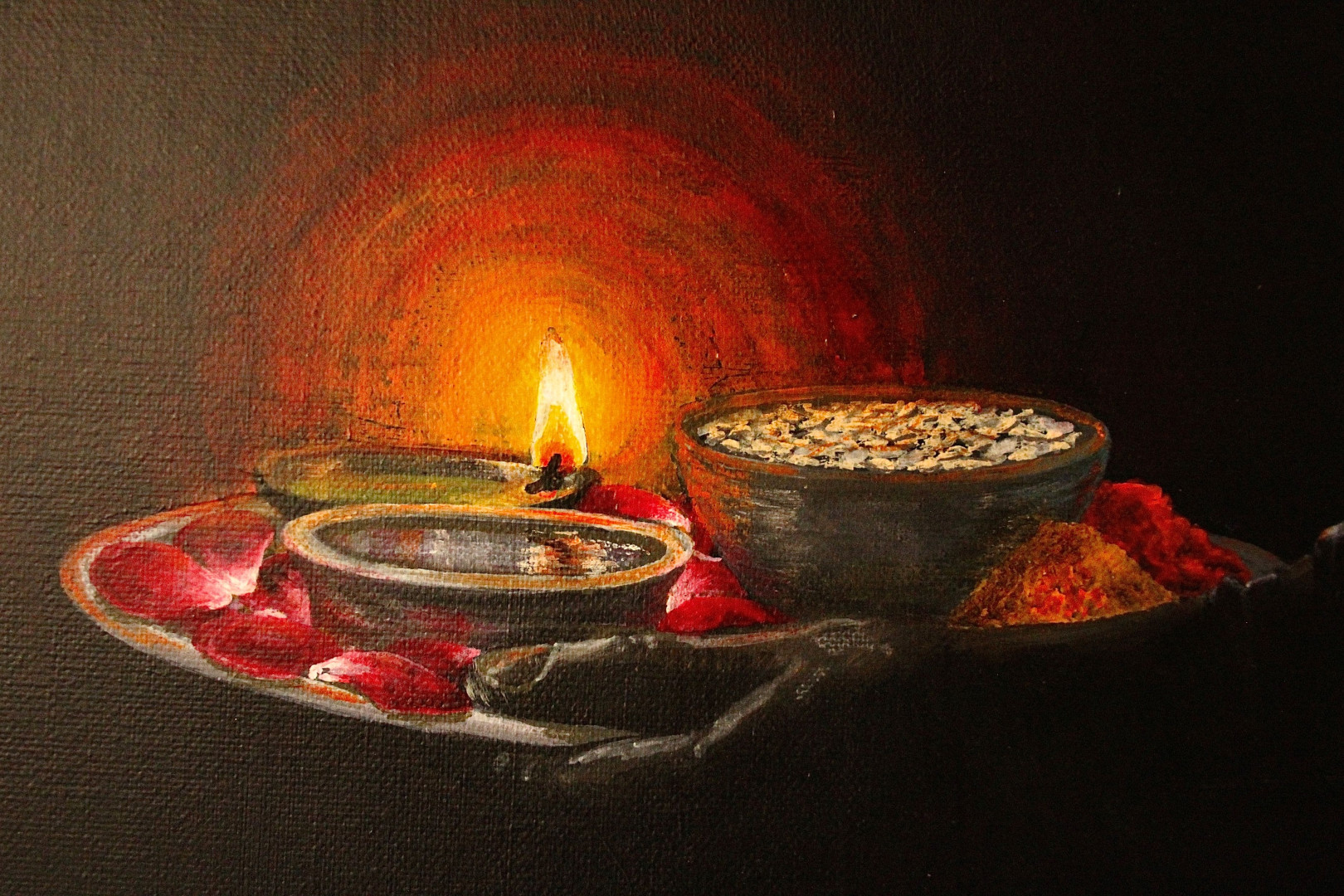 Honouring detail tray 