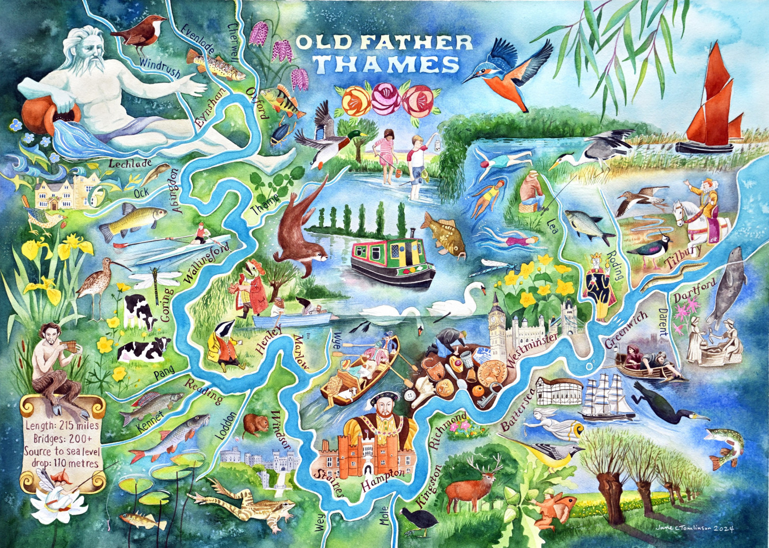 Old Father Thames Jane Tomlinson