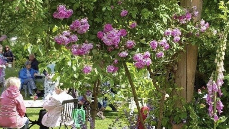 Roses garland