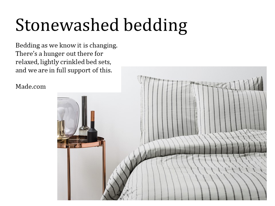 New Year Updates Stonewashed Bedding Made.com