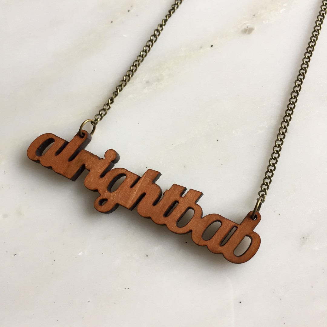 Working Class Aright Bab necklace