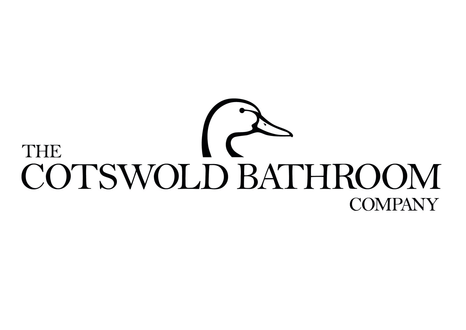 The Cotswold Bathroom Company Logo Black and White