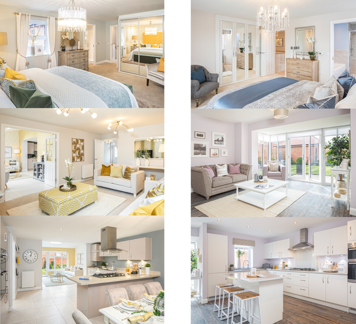 David Wilson Homes Cadleigh and Manning Show Home Images