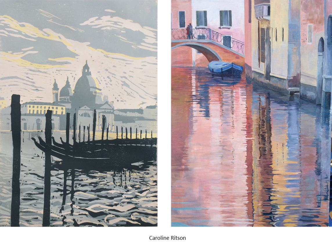 From Venetian Opulence Caroline Ritson Reflection Paintings