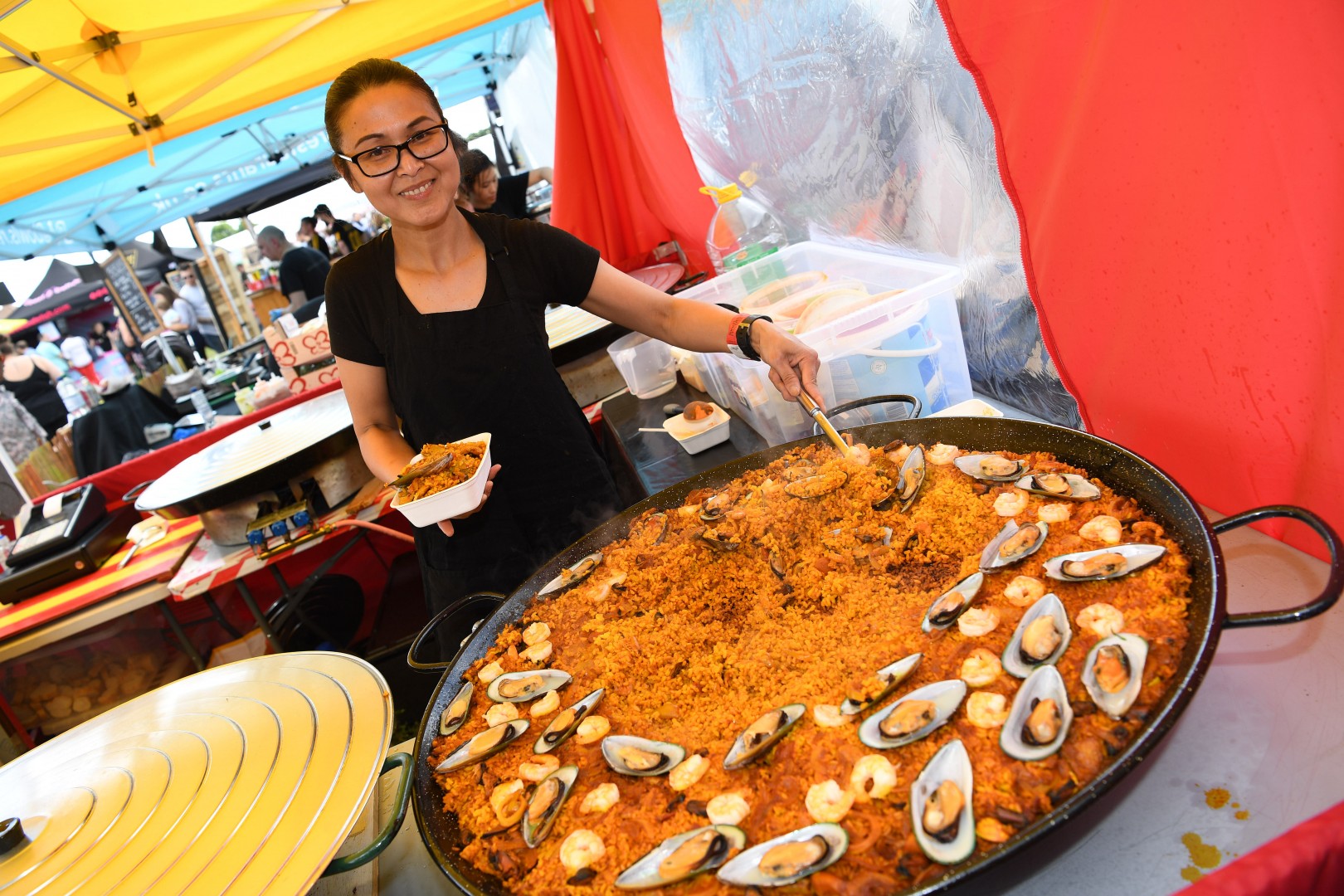 Food at Foodies Festival