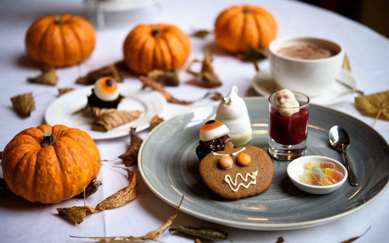 halloween kids afternoon tea