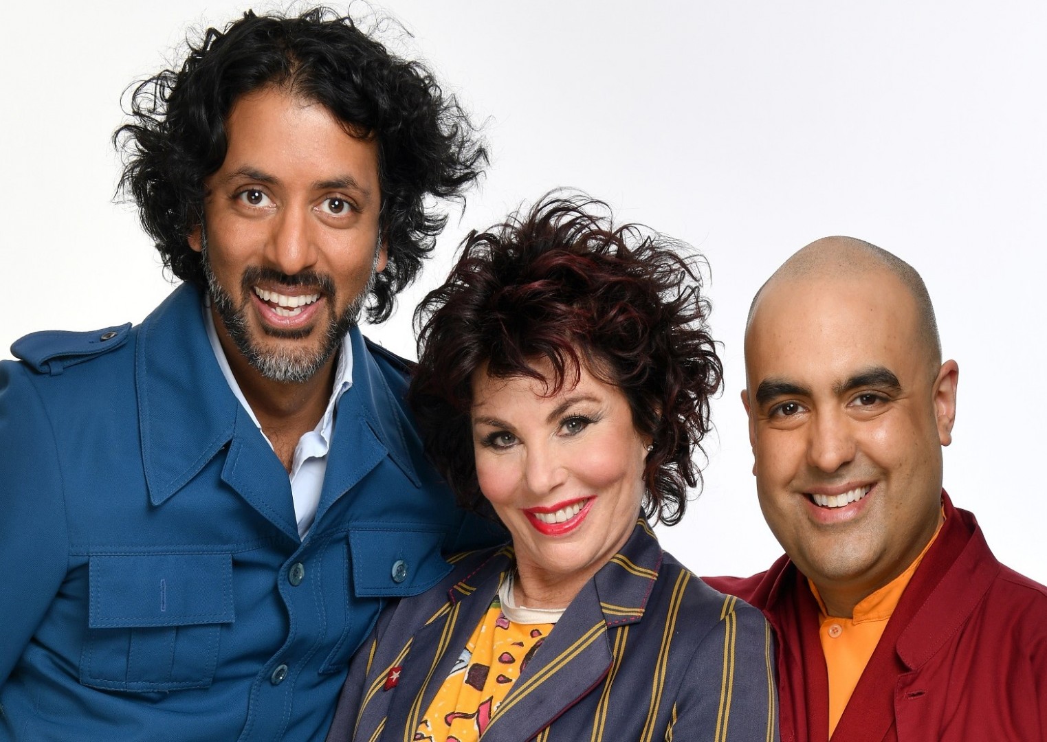 Dr Ashish Ranpura, Ruby Wax, Gelong Thubten